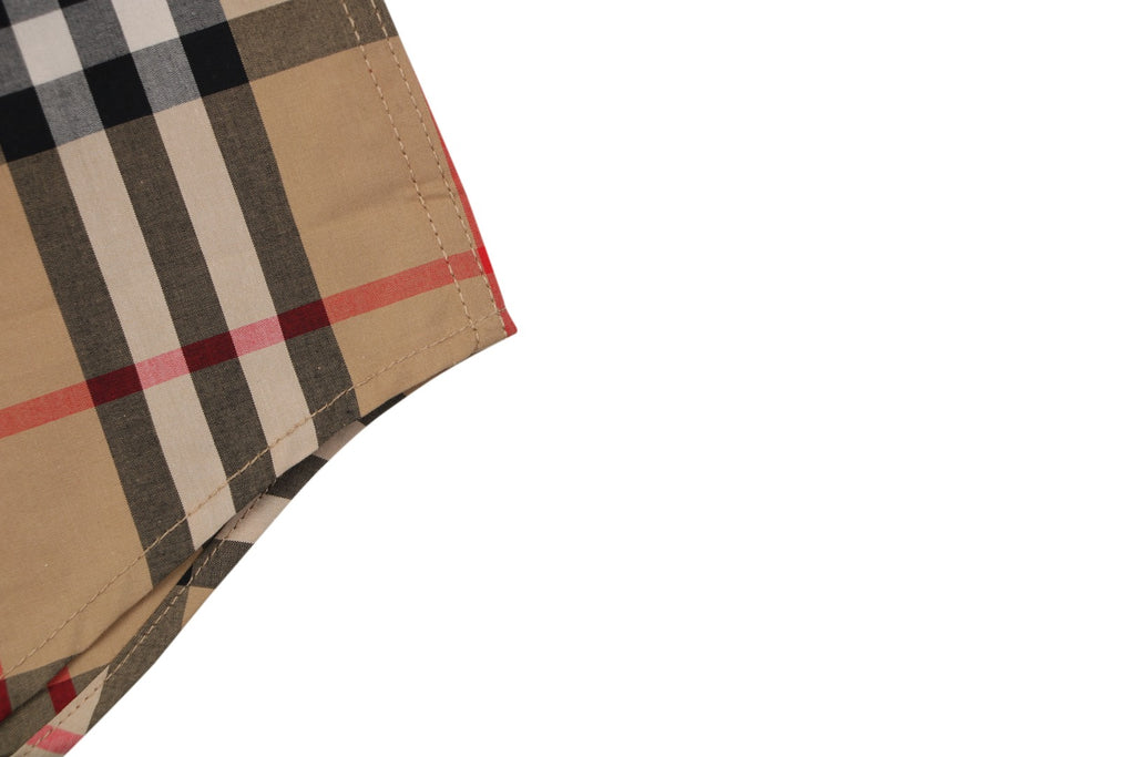 Burberry Classic Vintage Check Short Sleeve Shirt – Archive Beige