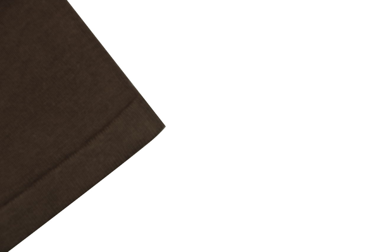 LV Monogram Leather Patch Jacquard Tee – Chocolate Brown