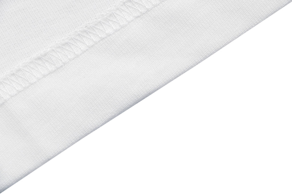 Burberry London 1856 Check Pennant Flag Embroidered Tee – White