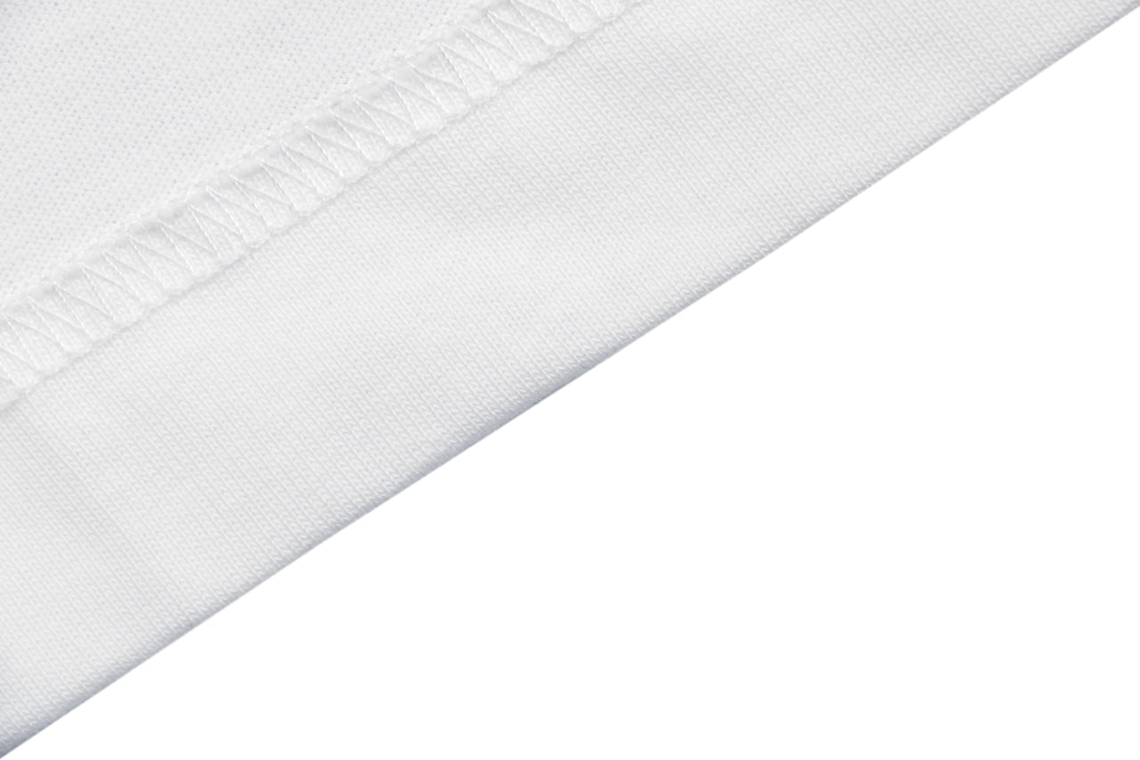 Burberry London 1856 Check Pennant Flag Embroidered Tee – White