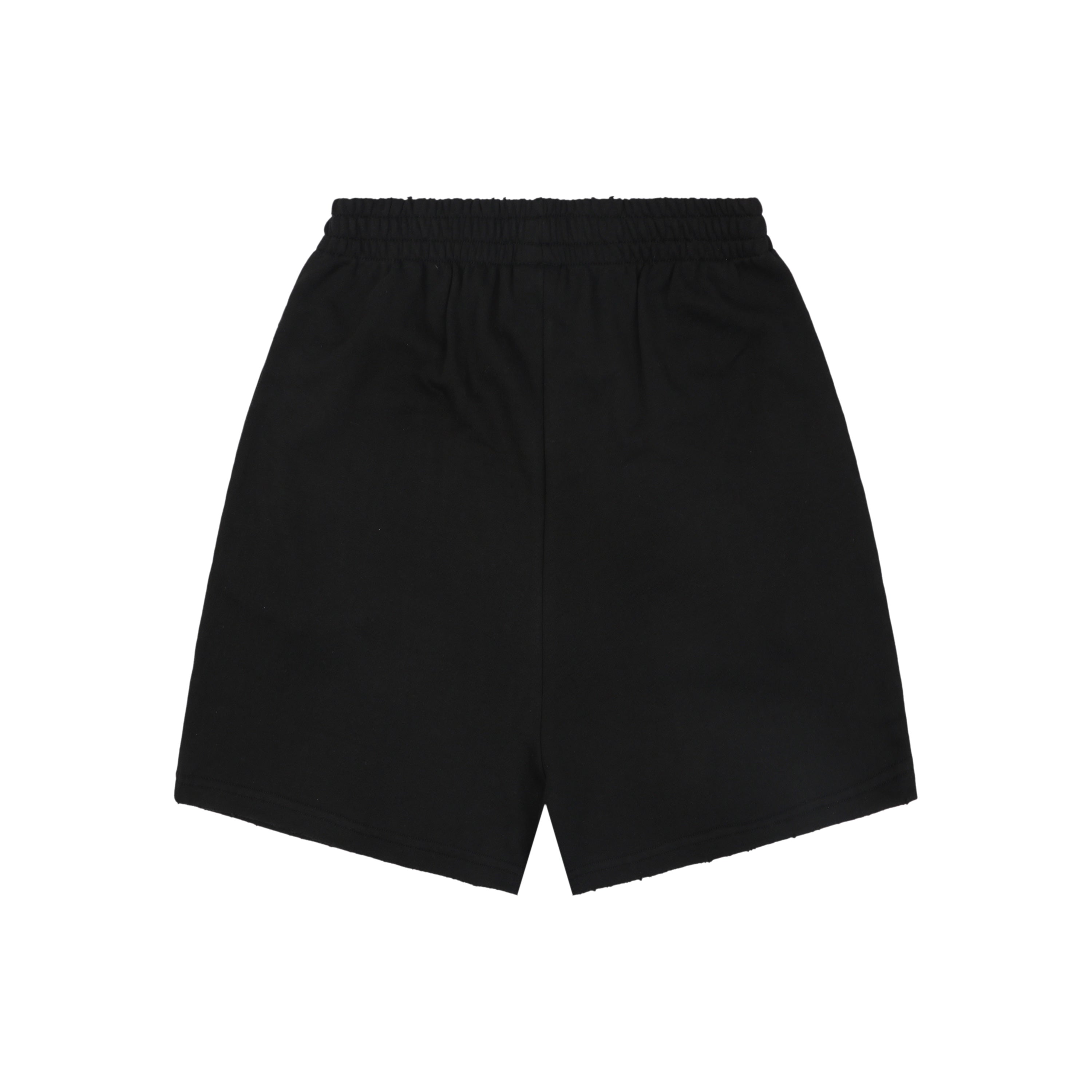 Balenciaga Tape Blurred Letter Print Shorts – Black
