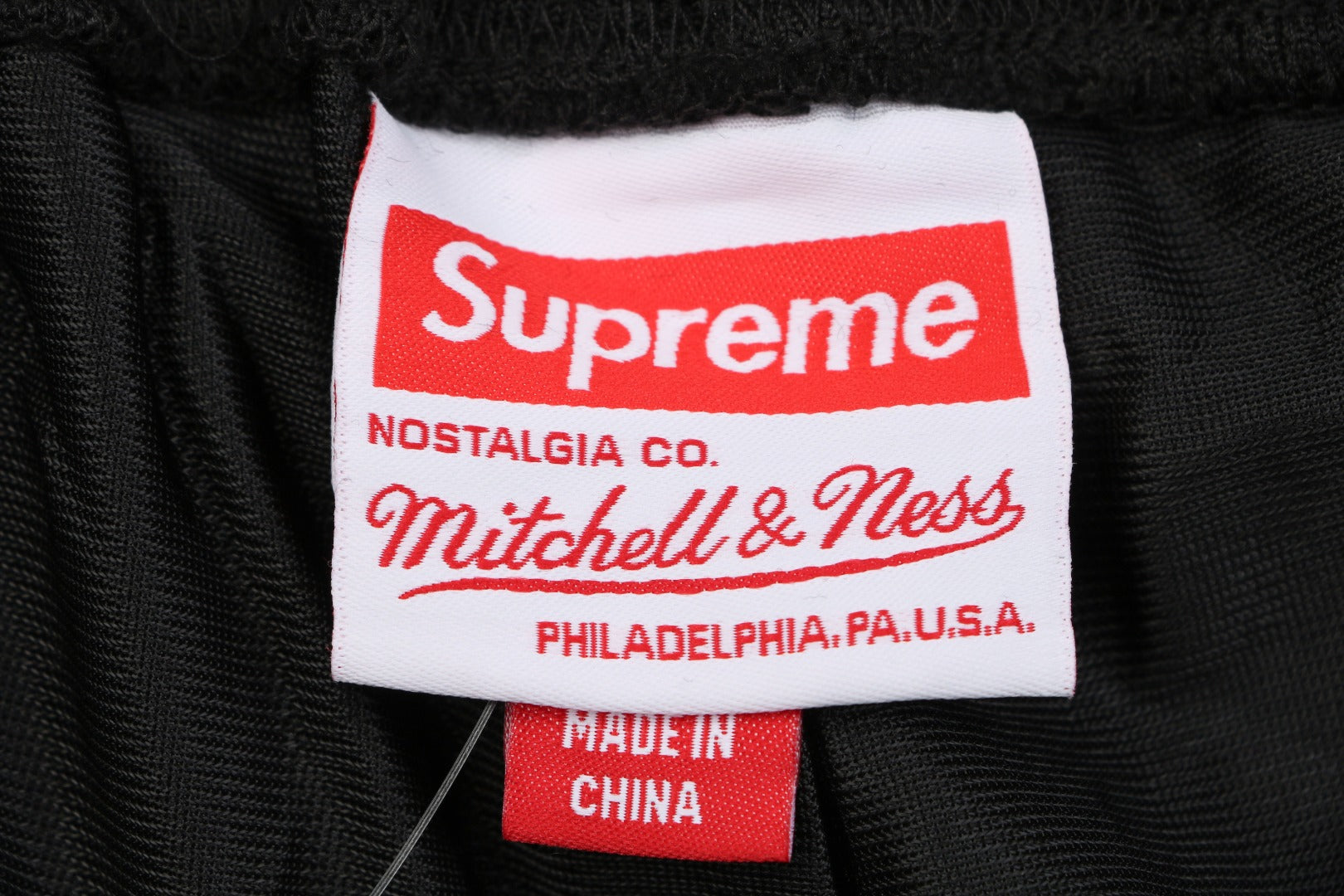 Supreme x Mitchell & Ness Denver Nuggets Side Stripe Embroidered Shorts – Black