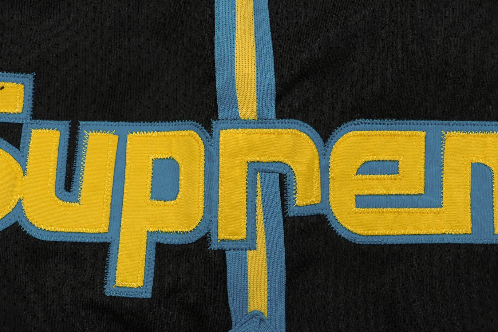 Supreme x Mitchell & Ness Denver Nuggets Side Stripe Embroidered Shorts – Black
