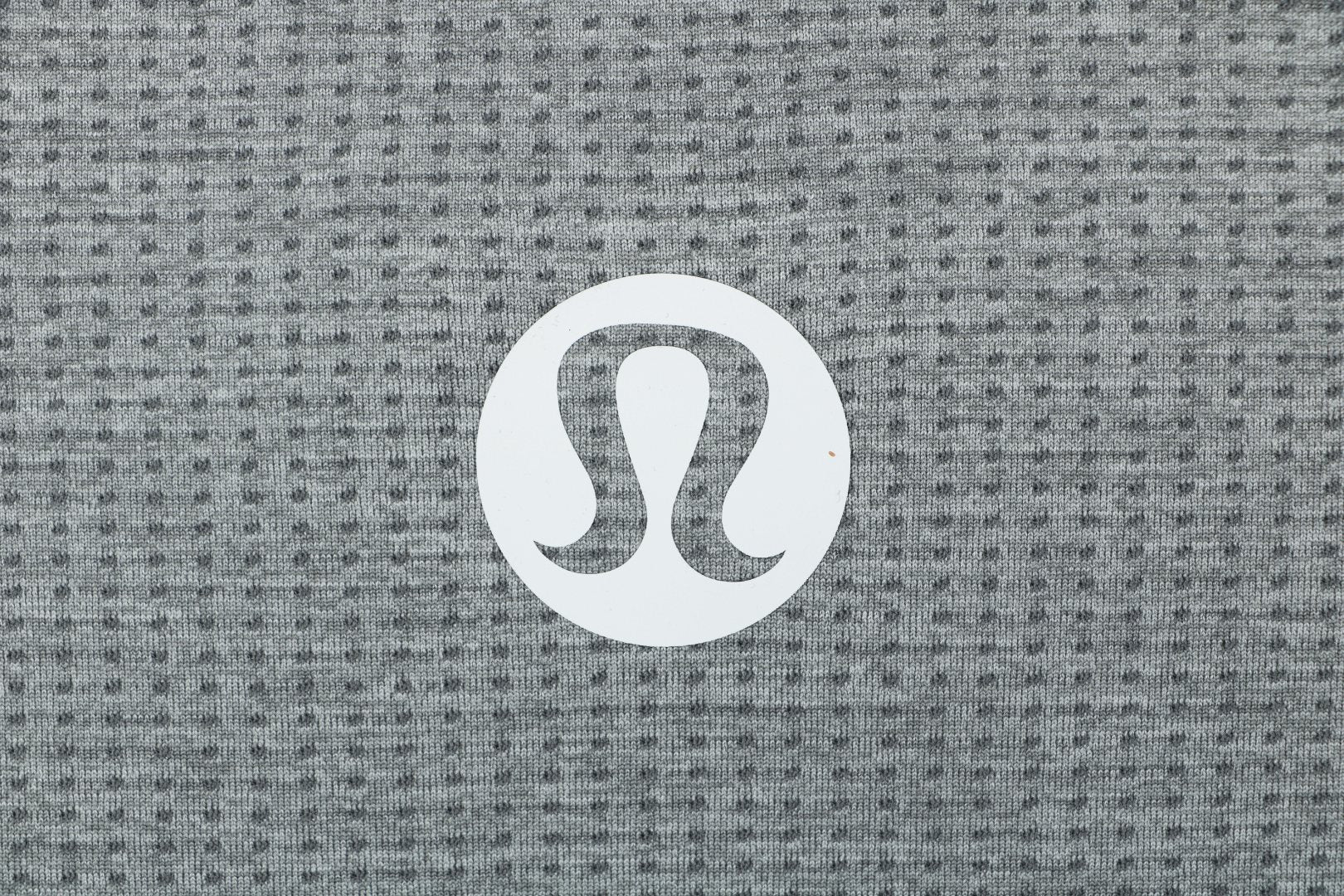 Lululemon Oversized Logo Ventilated Quick-Dry Tee – Grey