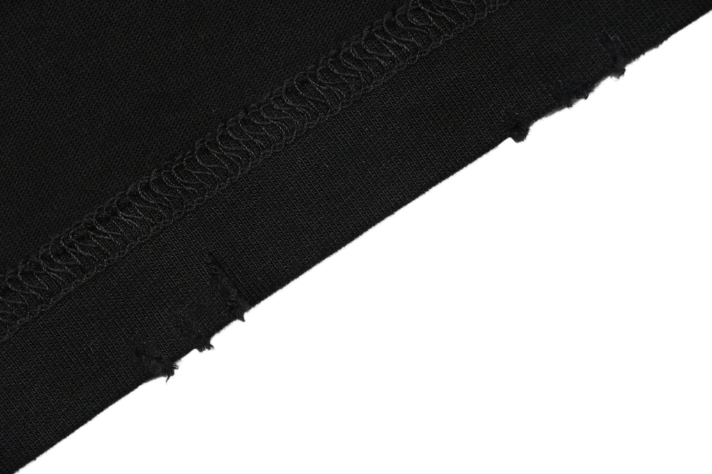 Chrome Hearts Tonal Sanskrit Appliqué Embroidered Tee – Black