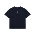 Celine Arc de Triomphe Paris Mini Logo Embroidered Tee – Navy