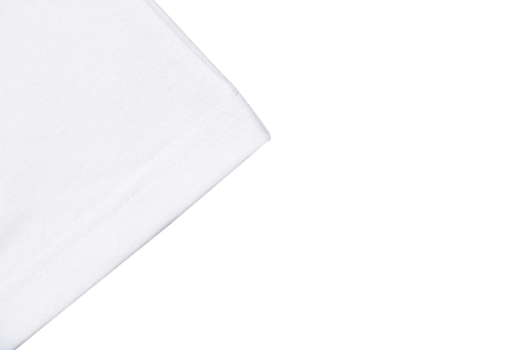 Celine Arc de Triomphe Paris Mini Logo Embroidered Tee – Bright White