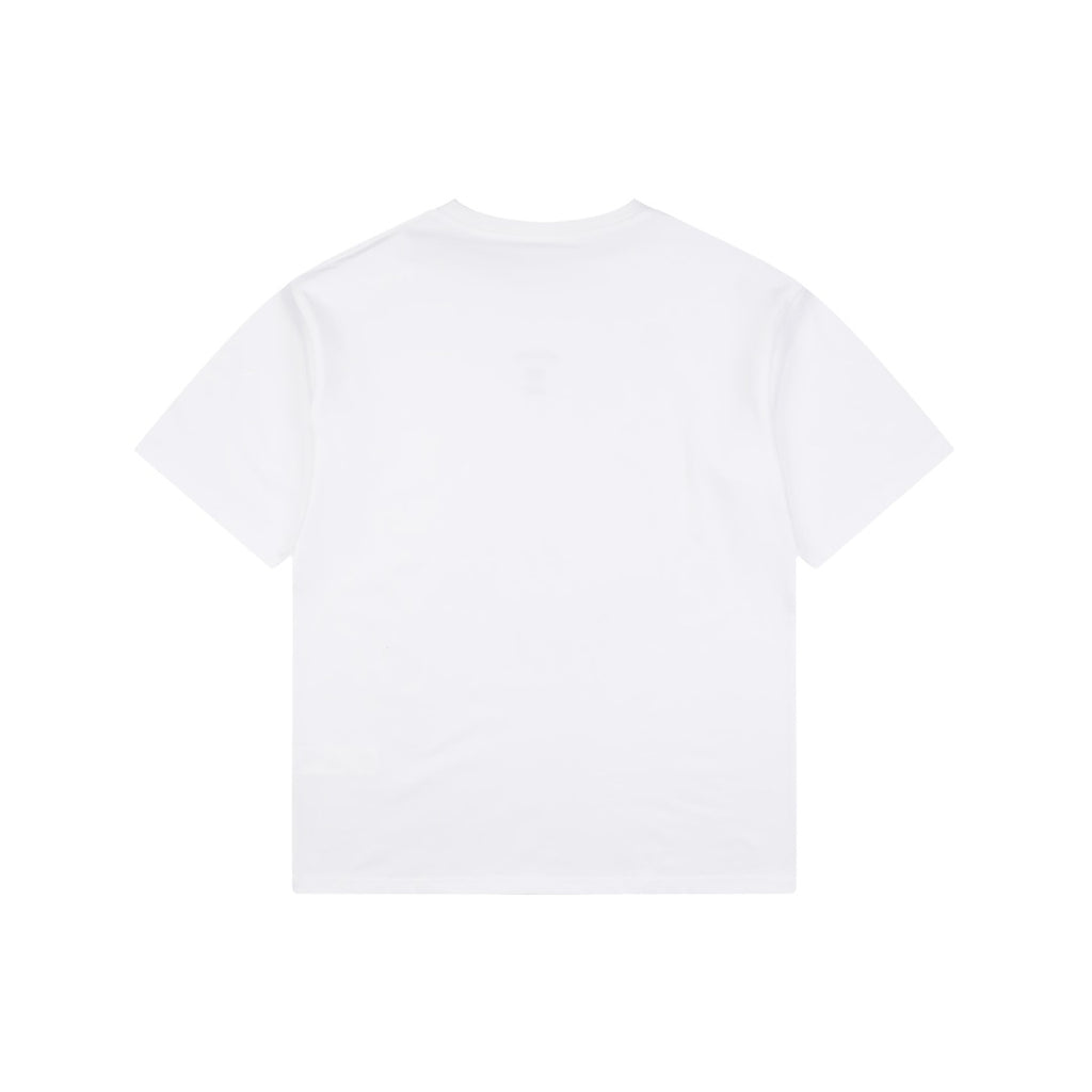 Celine Arc de Triomphe Paris Mini Logo Embroidered Tee – Bright White
