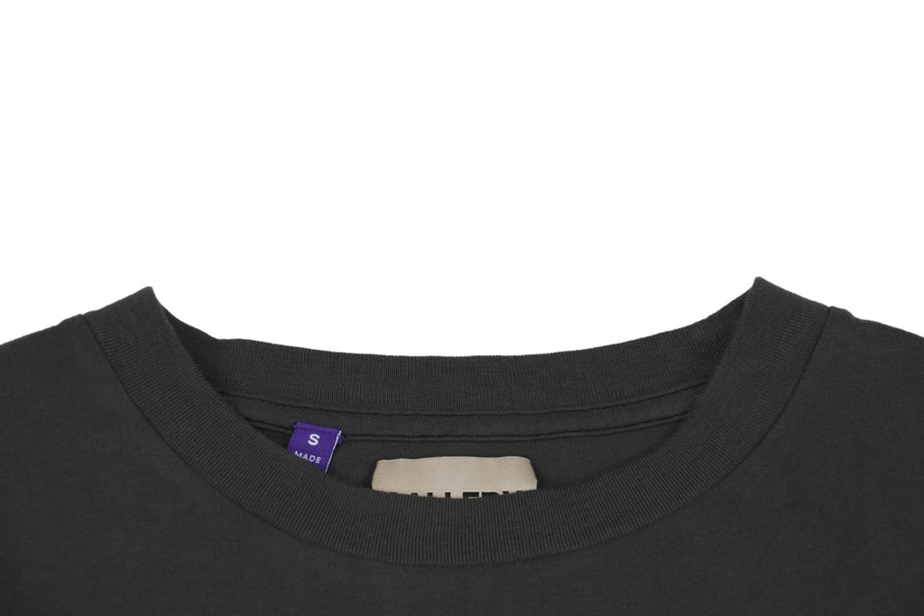 Gallery Dept. 25SS Pocket Logo Print Sleeveless Tee – Washed Black
