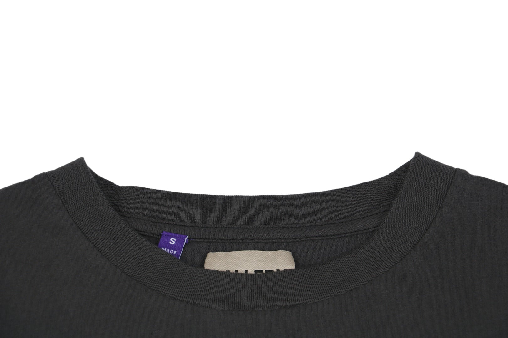 Gallery Dept. 25SS Pocket Logo Print Sleeveless Tee – Washed Black