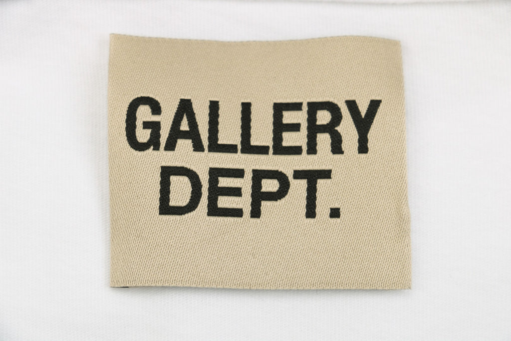 Gallery Dept. 25SS Pocket Logo Print Sleeveless Tee – White