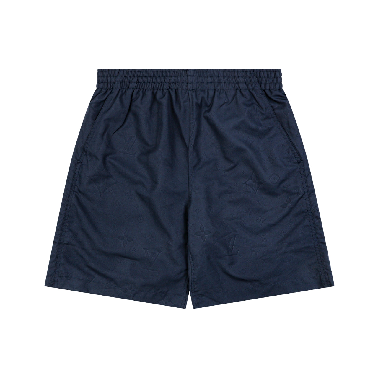 Louis Vuitton Tonal Jacquard Tricolor Shorts – Navy