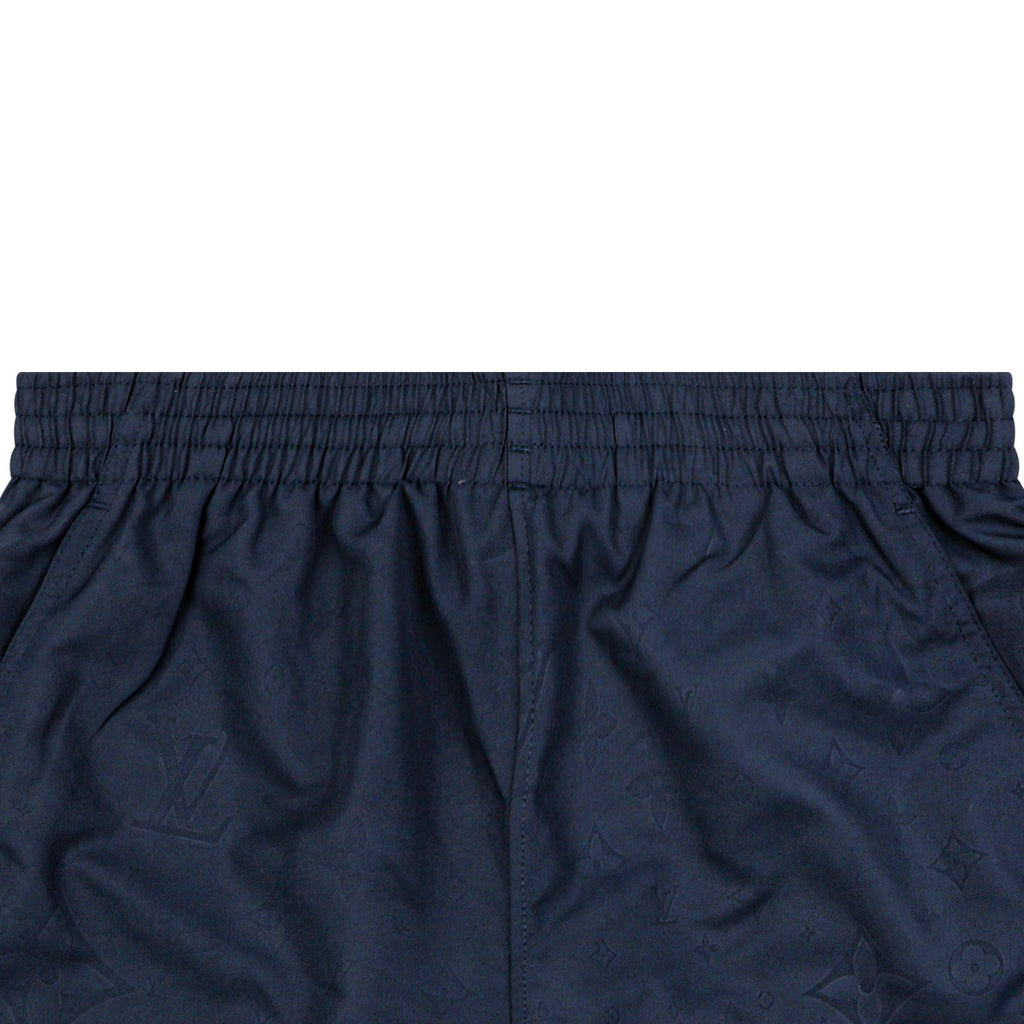 Louis Vuitton Tonal Jacquard Tricolor Shorts – Navy