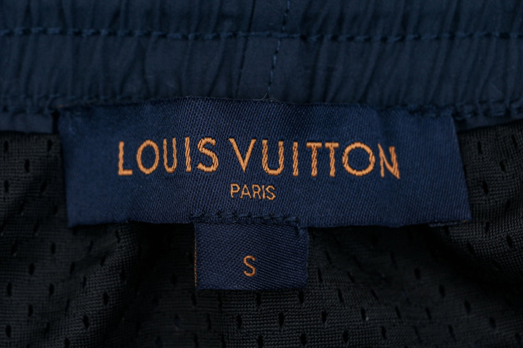 Louis Vuitton Tonal Jacquard Tricolor Shorts – Navy