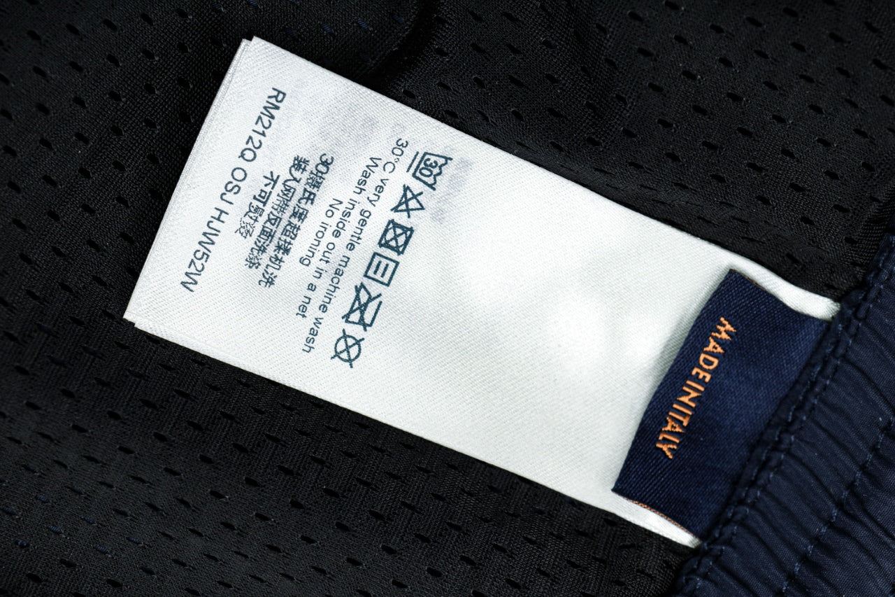Louis Vuitton Tonal Jacquard Tricolor Shorts – Navy