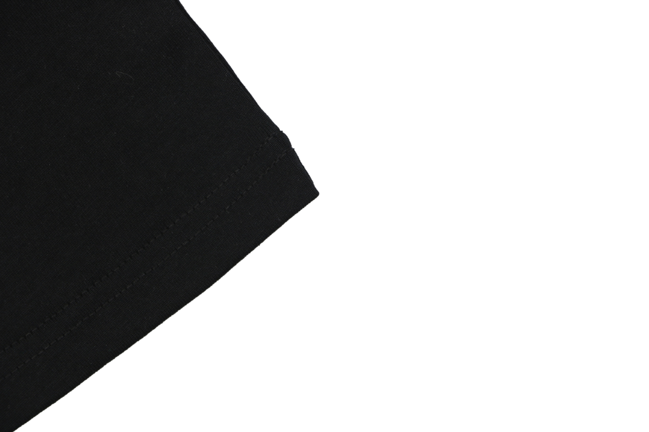 Gucci Red Green Web Collar G Letter Embroidered Tee – Black