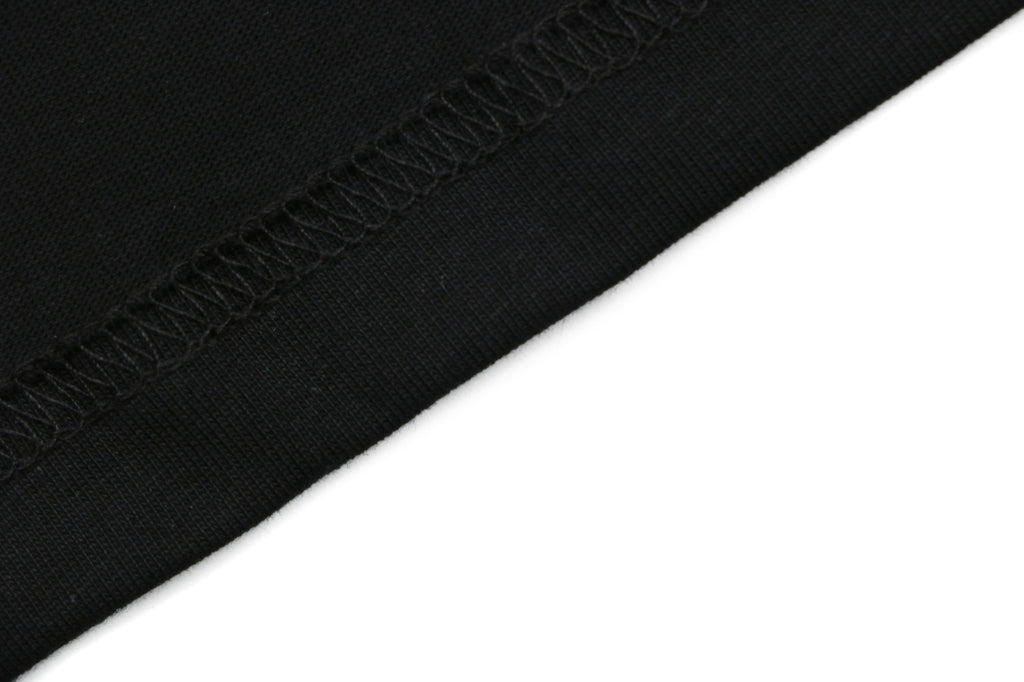 Gucci Red Green Web Collar G Letter Embroidered Tee – Black