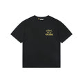Gallery Dept. Dépt. de la Galerie Distressed Yellow French Print Tee – Black