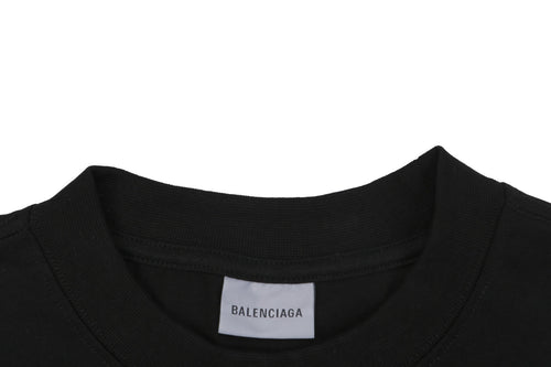 Balenciaga Fall 2016 Couture Sunglasses Portrait Graphic Tee – Black