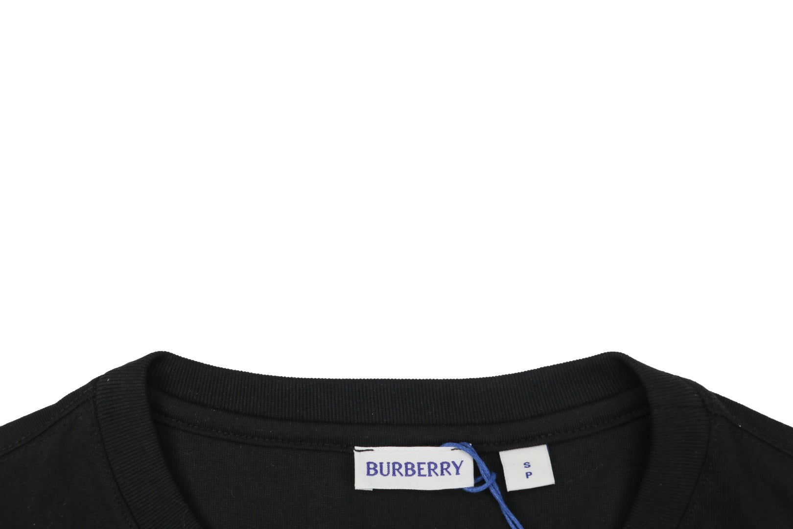 Burberry Vintage Check Patch Pocket Tee – Black