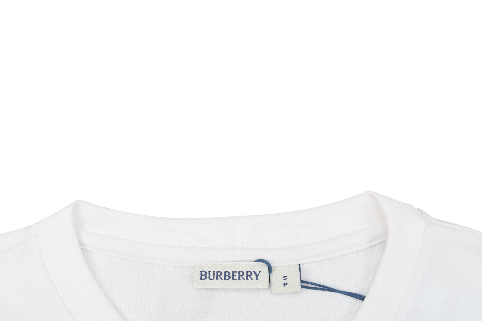 Burberry Vintage Check Patch Pocket Tee – White