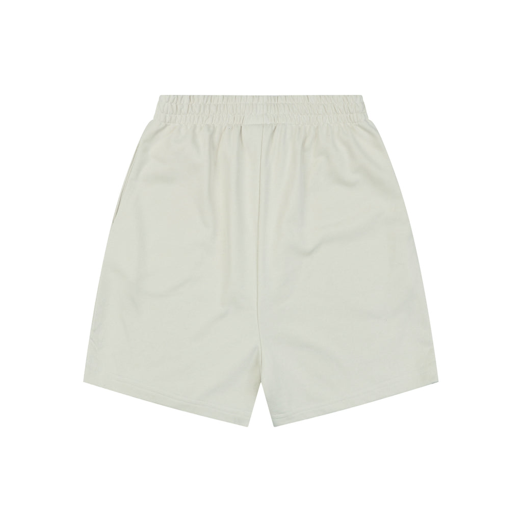 Balenciaga Mini Paris Wordmark Embroidered Shorts – Cream