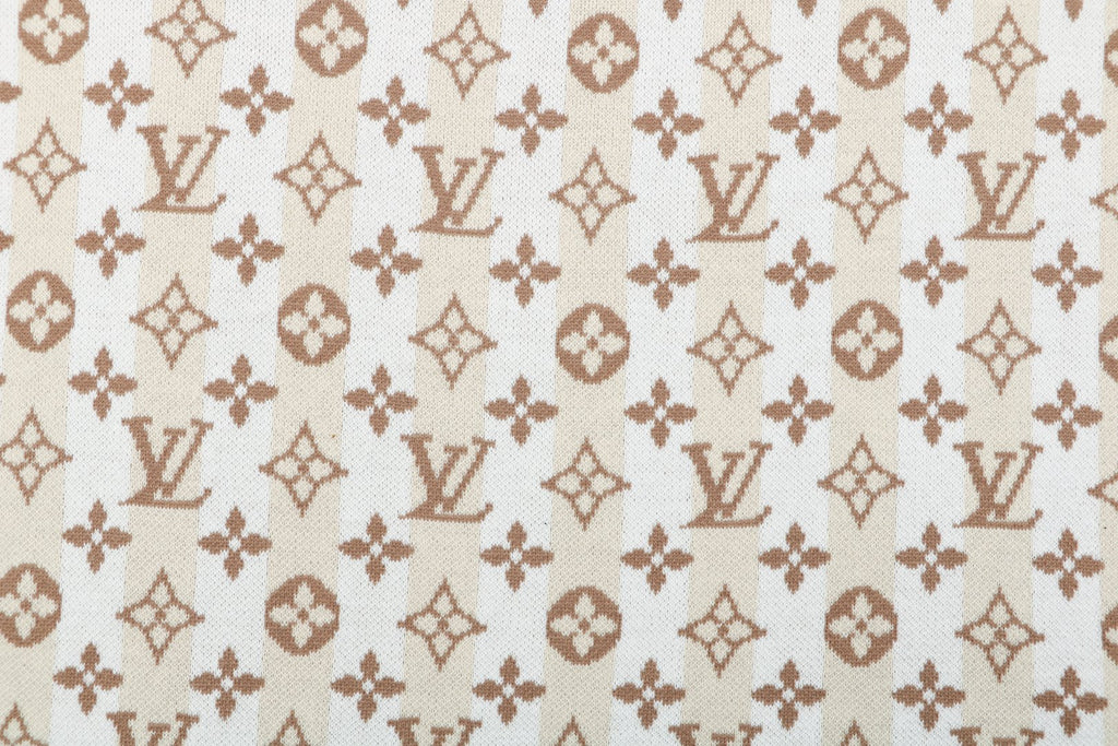 Louis Vuitton Old Money Floral Monogram All-Over Print Tee – Cream