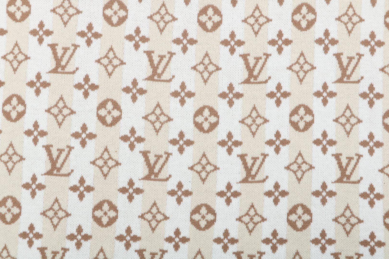 Louis Vuitton Old Money Floral Monogram All-Over Print Tee – Cream