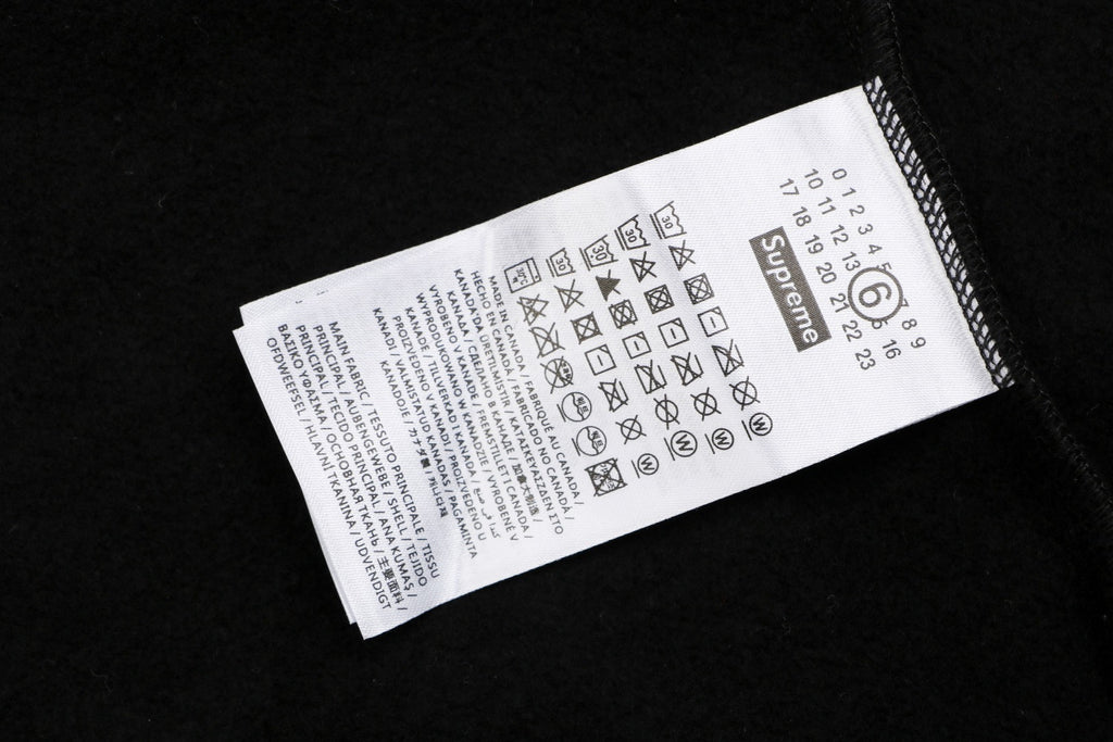 Supreme Paint Splatter Box Logo Zip Hoodie – Black