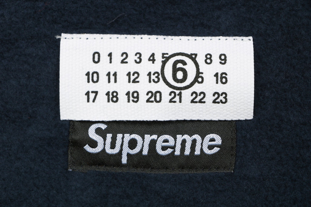 Supreme Paint Splatter Box Logo Zip Hoodie – Navy