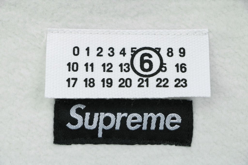 Supreme Multicolor Paint Splatter Box Logo Zip Hoodie – Grey White