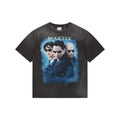 Saint Michael x The Matrix Trio Portrait Graphic Tee – Washed Black