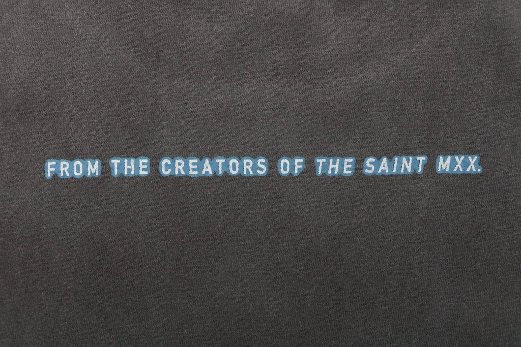 Saint Michael x The Matrix Trio Portrait Graphic Tee – Washed Black