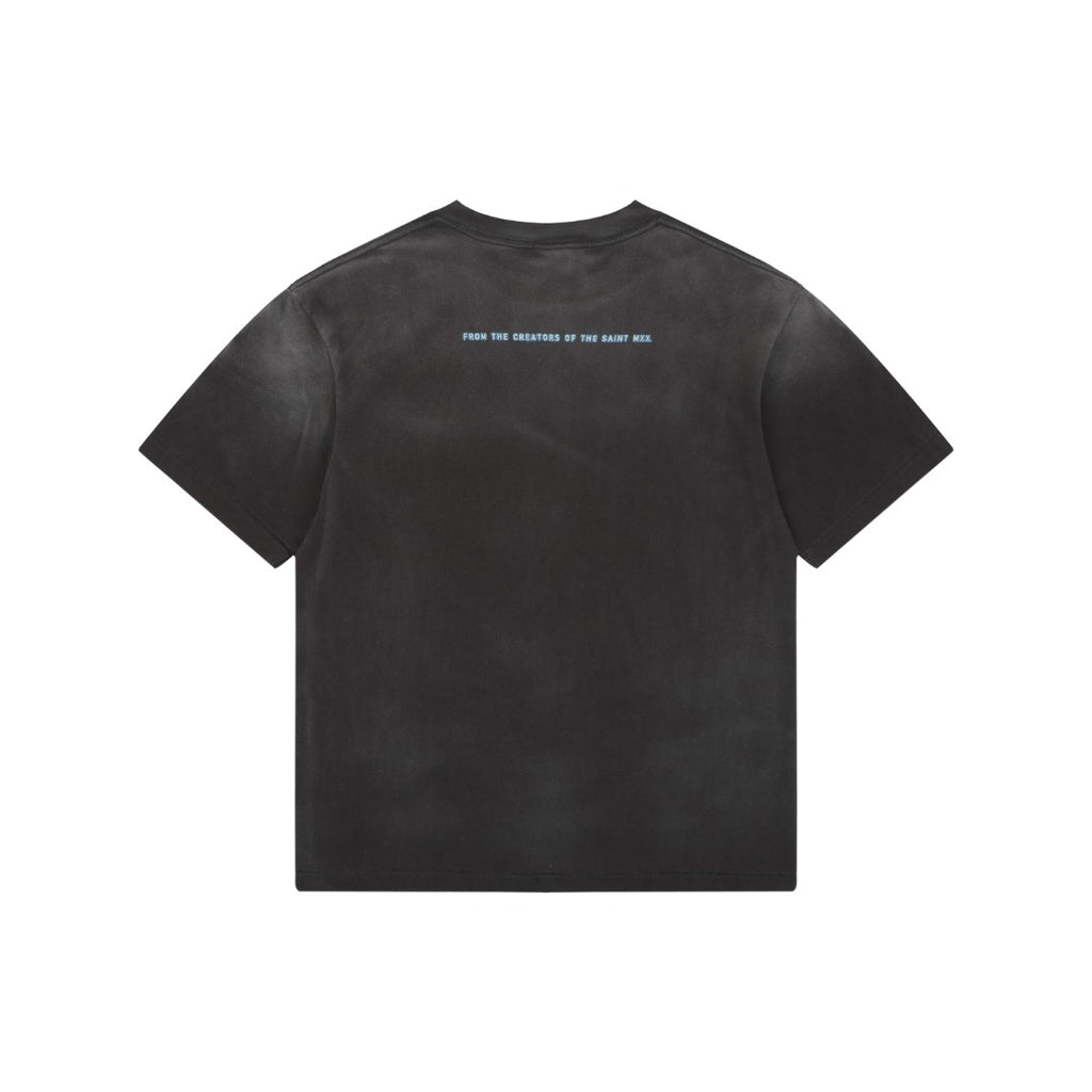 Saint Michael x The Matrix Trio Portrait Graphic Tee – Washed Black