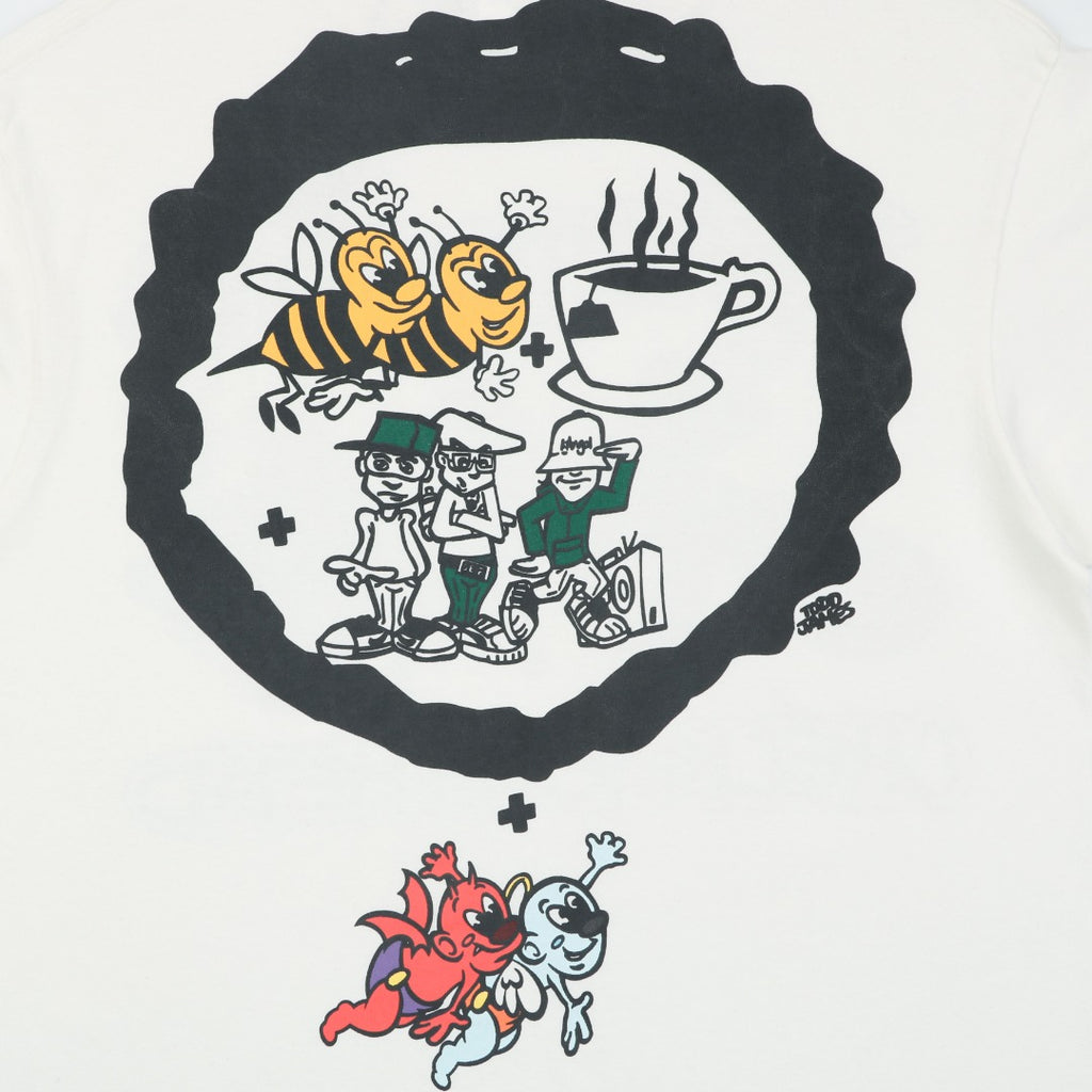 Saint Michael Rap Group Graphic Print Tee