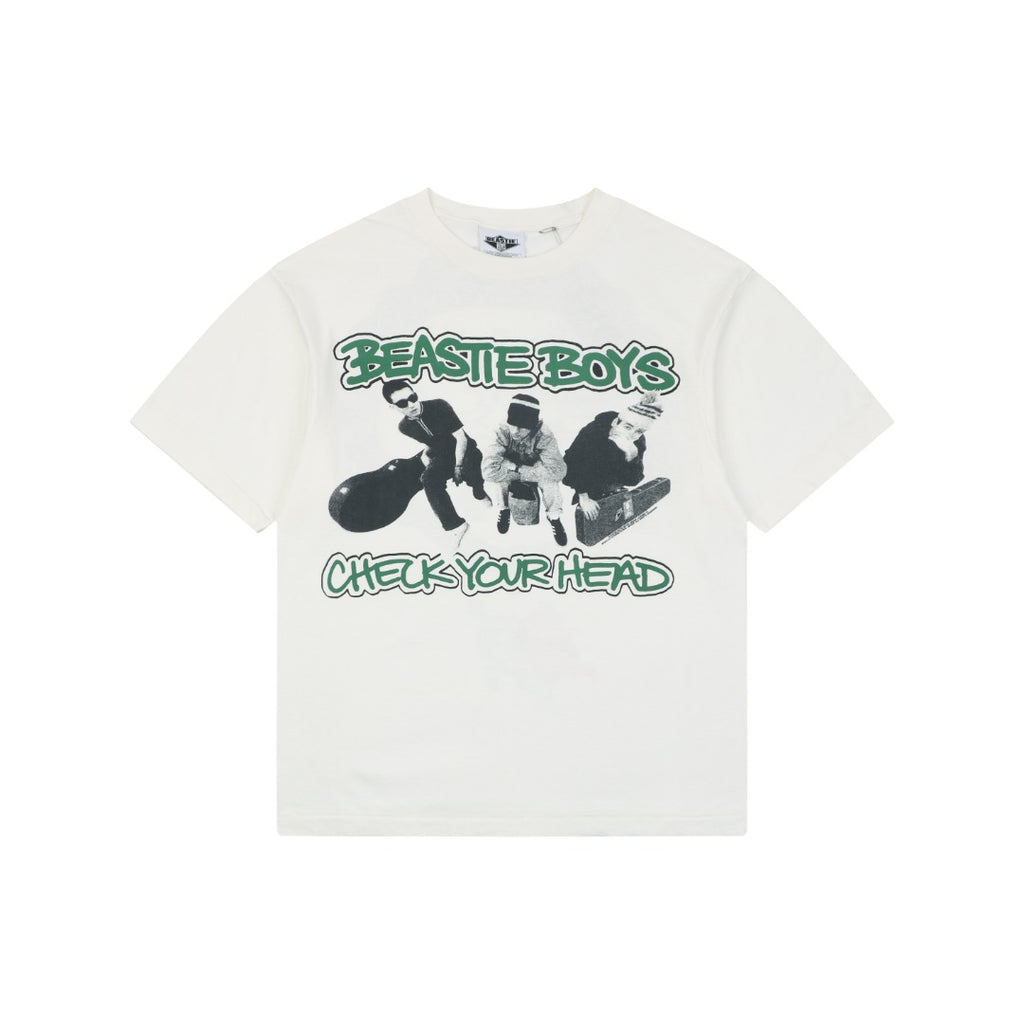 Saint Michael Rap Group Graphic Print Tee