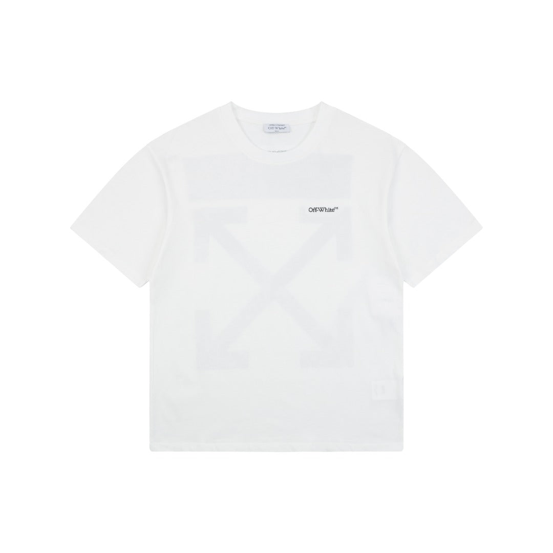 Off-White Gradient Interwoven Arrow Graphic Tee