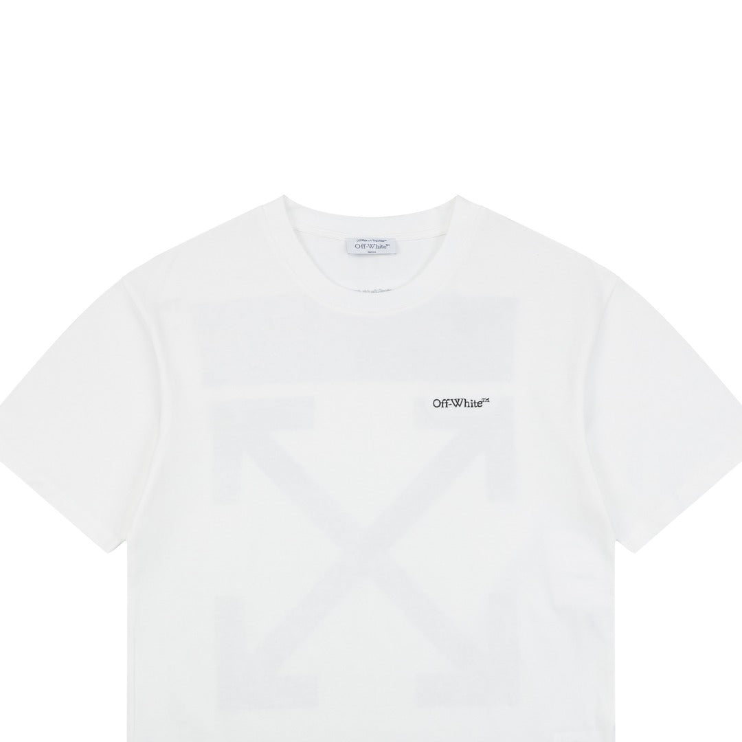 Off-White Gradient Interwoven Arrow Graphic Tee