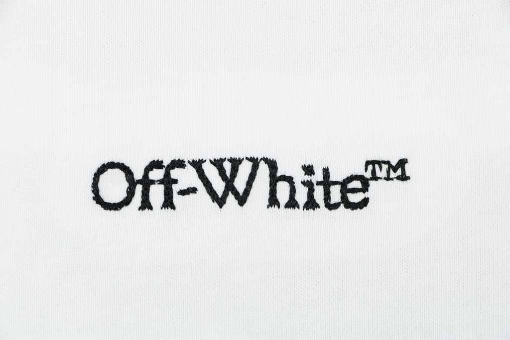 Off-White Gradient Interwoven Arrow Graphic Tee