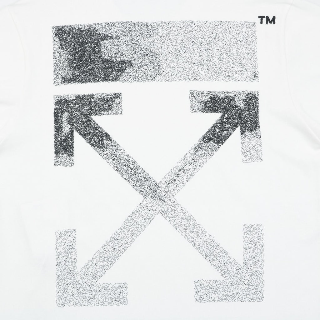 Off-White Gradient Interwoven Arrow Graphic Tee