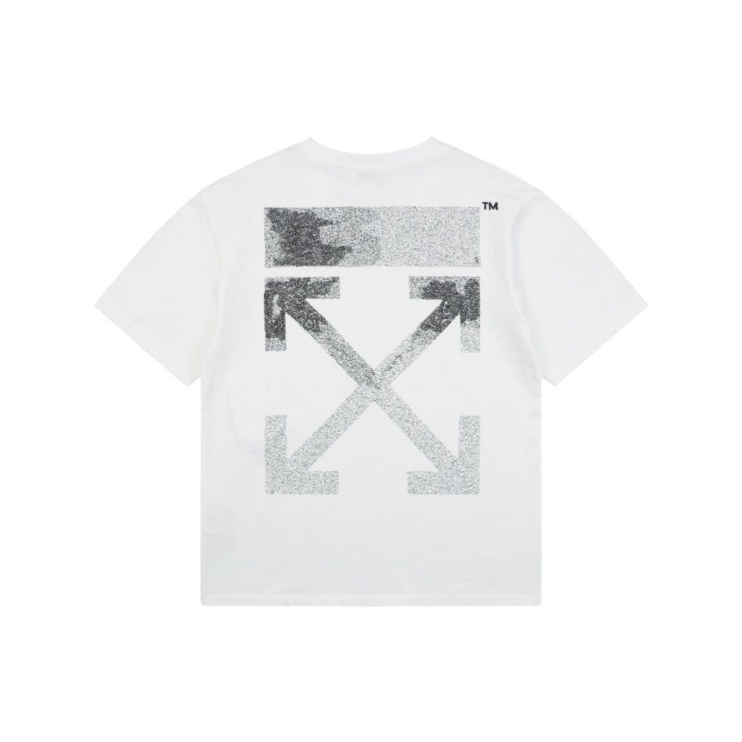 Off-White Gradient Interwoven Arrow Graphic Tee