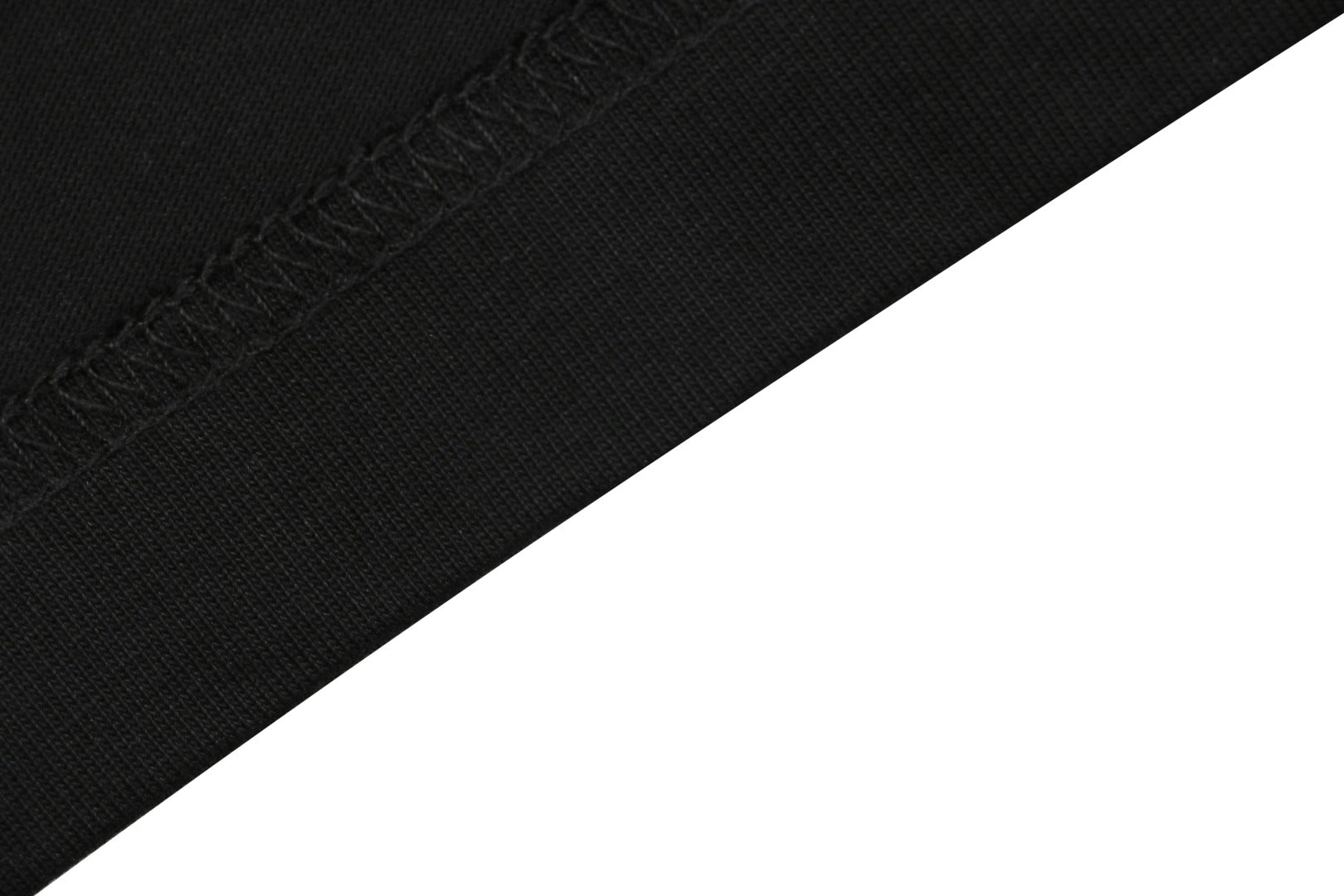 Bottega Veneta Intrecciato Leather Patch Pocket Tee — Black/Tan