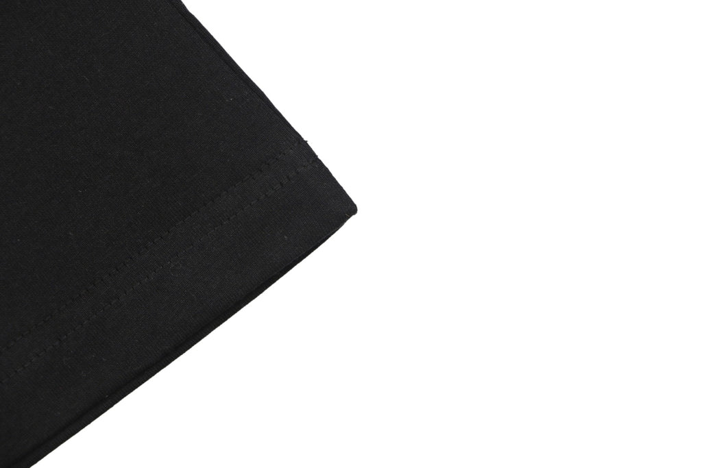 Loewe Pocket Colorblock Anagram Embroidered Tee — Black
