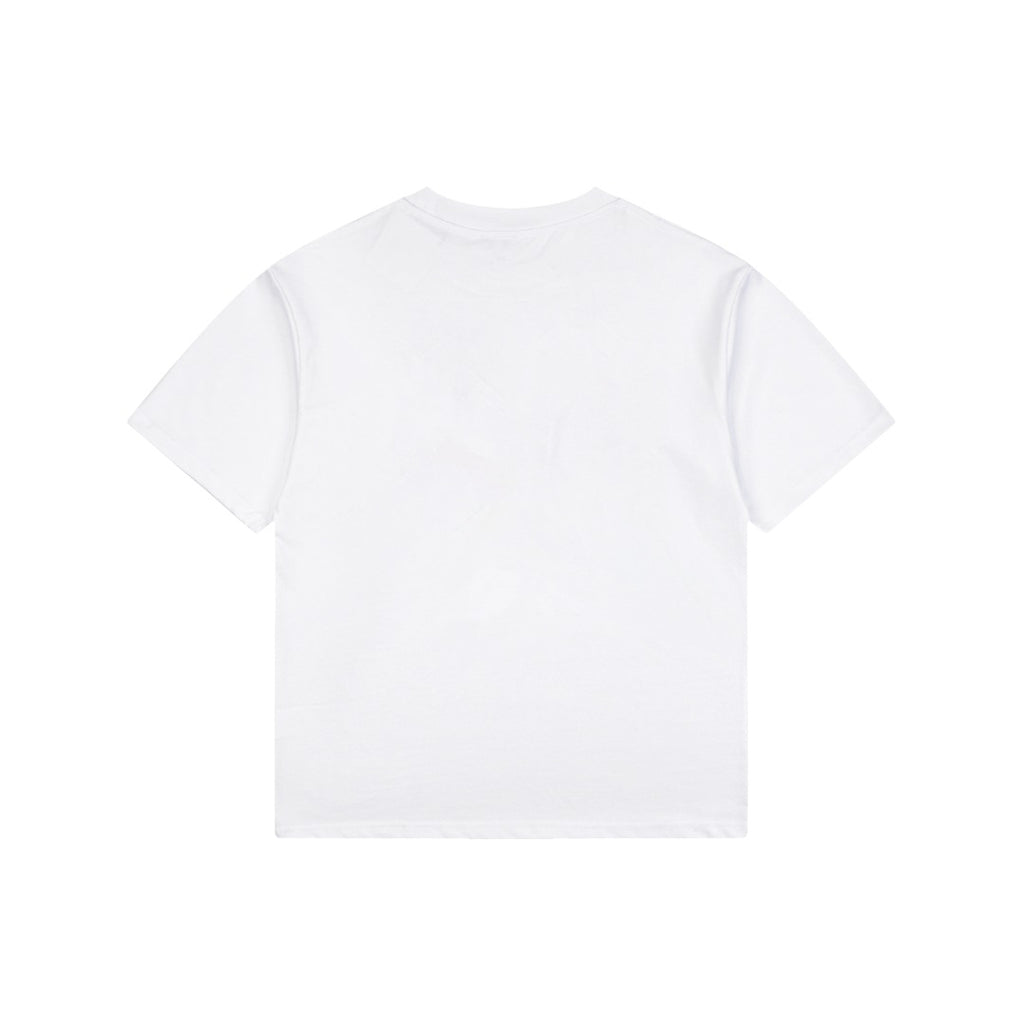 Loewe Pocket Colorblock Anagram Embroidered Tee — White