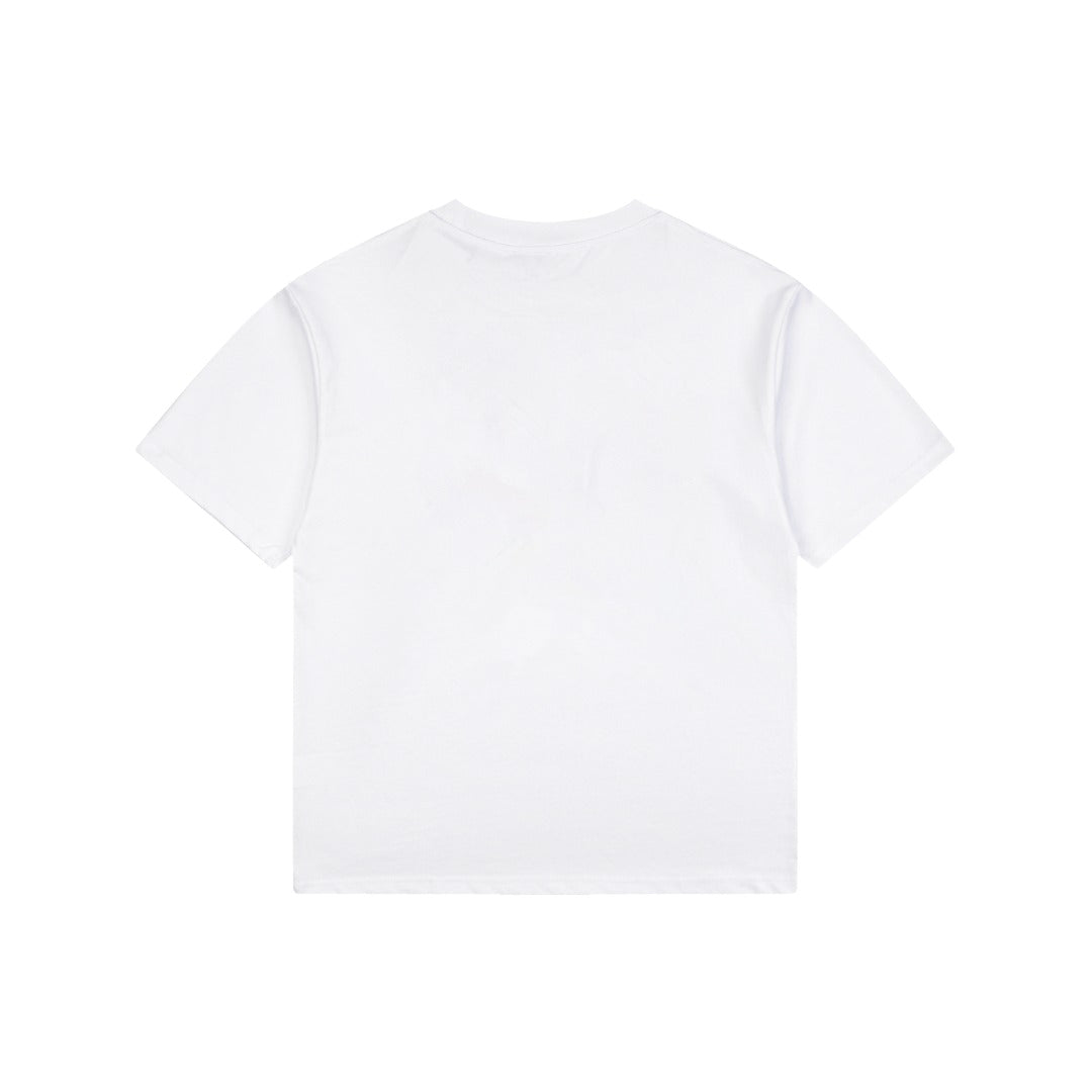 Loewe Pocket Colorblock Anagram Embroidered Tee — White