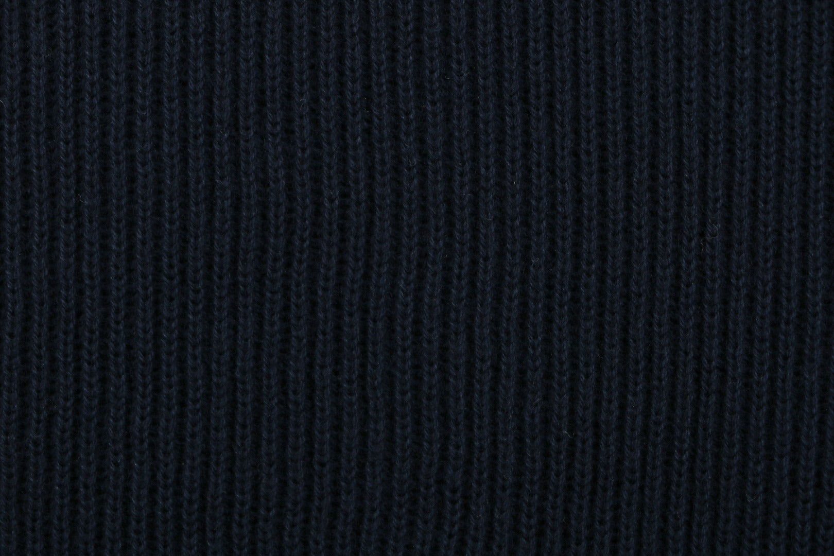 Balenciaga Seagull Collar Knit Polo Tee — Navy