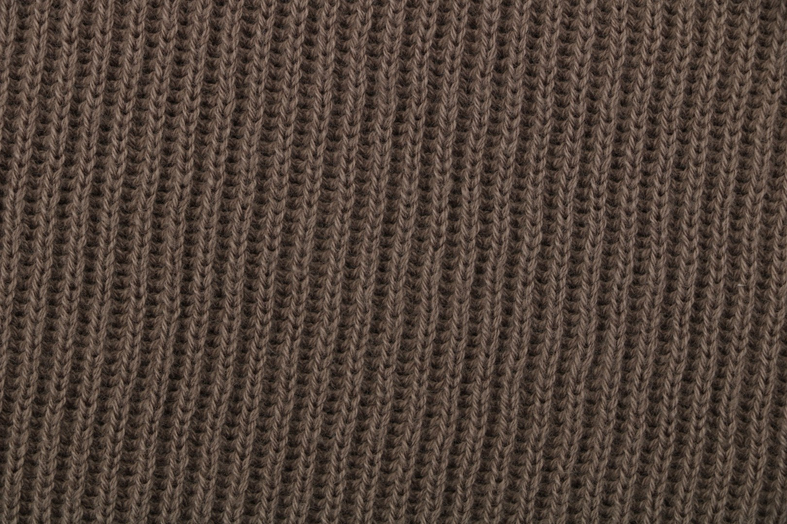 Balenciaga Seagull Collar Knit Polo Tee — Mocha