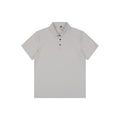 Mammut Tonal Mammoth Embroidered Polo Tee — Grey