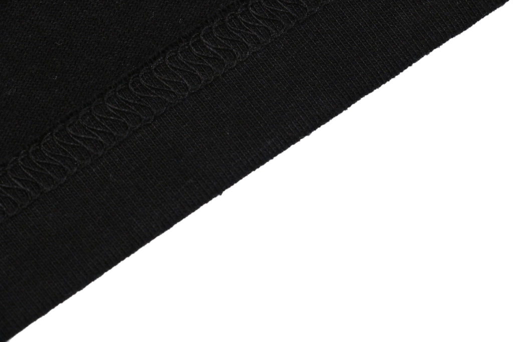 TEAM WANG 24SS First-Gen Reflective Logo Print Tee — Black