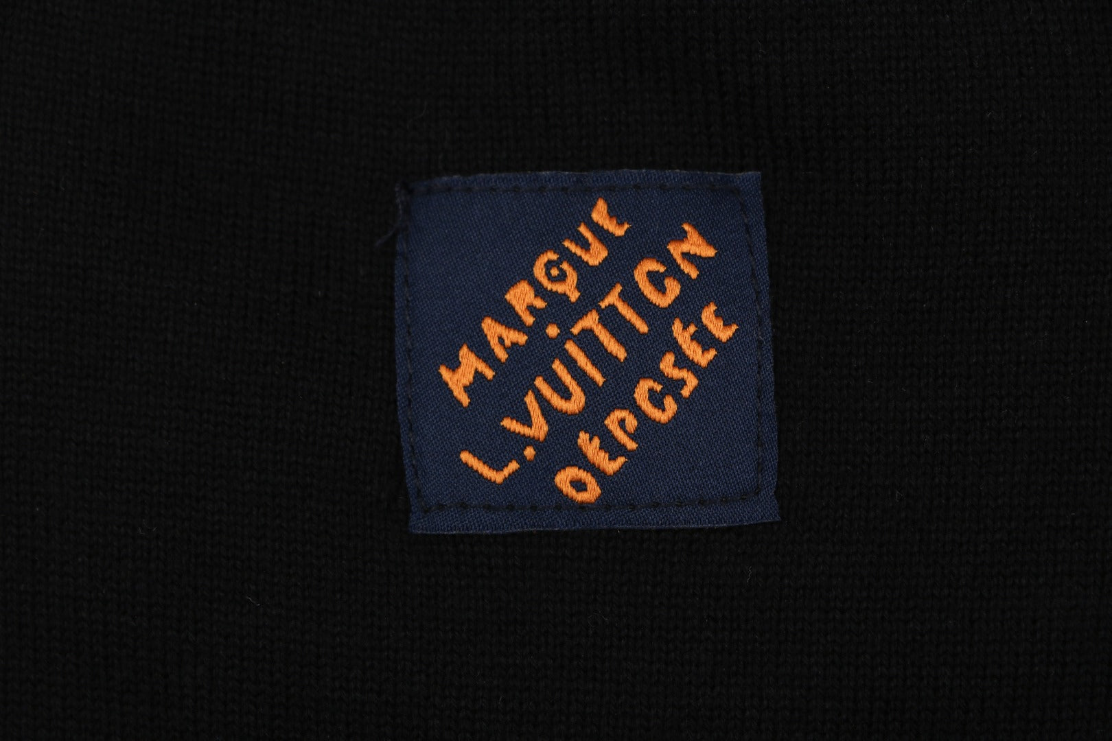 Louis Vuitton Monogram Mushroom Jacquard Tee — Black